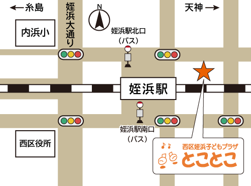 とことこの地図